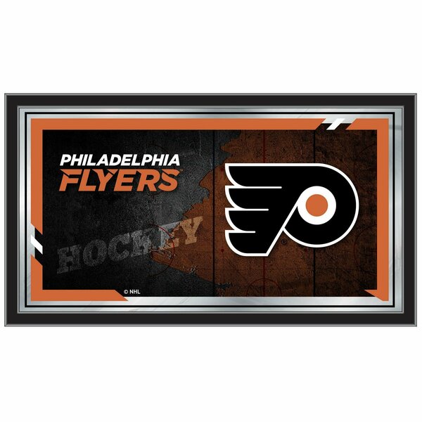 Holland Bar Stool Co Philadelphia Flyers 15" x 26" Hockey Collector Mirror by Holland Bar Stool Company MColPhiFly